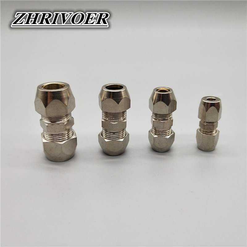 Nén Đầu Gia Cố Gắn Ống 4 6 8 1 - đánh giá và giá Compression Fitting Brass