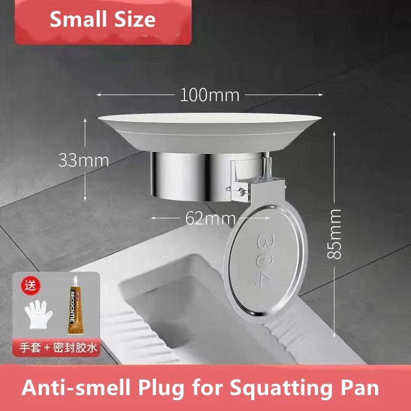 Toilet Deodorizer Stopper Squa - đánh giá và giá Overflow Pipe Clip